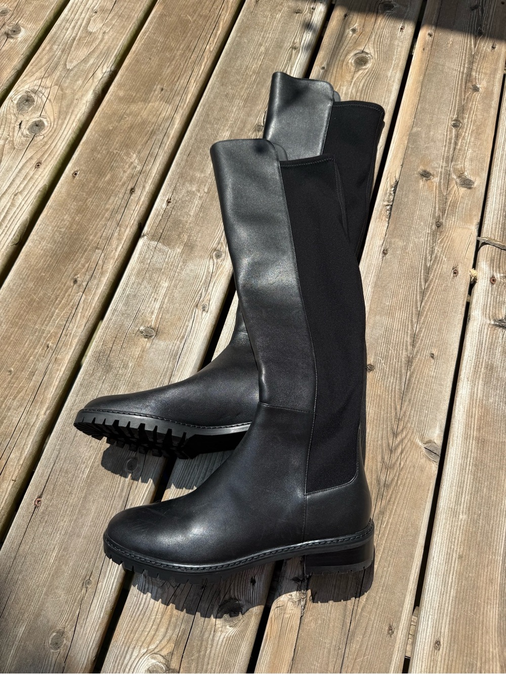 Stuart Weitzman 5050 Black Over-the-Knee Boots brand new 6